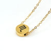304 Stainless Steel 18K Gold Plated Simple Style Constellation Pendant Necklace