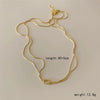 304 Stainless Steel 18K Gold Plated Vintage Style Simple Style Commute Knot Necklace