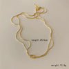 304 Stainless Steel 18K Gold Plated Vintage Style Simple Style Commute Knot Necklace