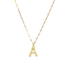 304 Stainless Steel Copper 18K Gold Plated Letter