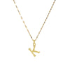 304 Stainless Steel Copper 18K Gold Plated Letter