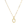 304 Stainless Steel Copper 18K Gold Plated Letter