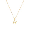 304 Stainless Steel Copper 18K Gold Plated Letter