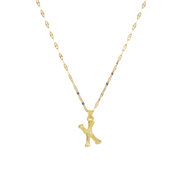 304 Stainless Steel Copper 18K Gold Plated Letter