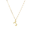 304 Stainless Steel Copper 18K Gold Plated Letter