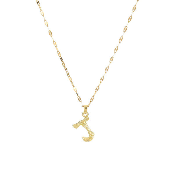 304 Stainless Steel Copper 18K Gold Plated Letter