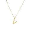 304 Stainless Steel Copper 18K Gold Plated Letter