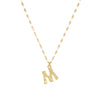 304 Stainless Steel Copper 18K Gold Plated Letter