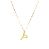 304 Stainless Steel Copper 18K Gold Plated Letter