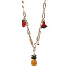 304 Stainless Steel Gold Plated Sweet Plating Fruit Choker