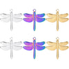 304 Stainless Steel Hip-Hop Retro Plating Dragonfly Pendant Necklace
