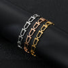 304 Stainless Steel Simple Style Classic Style Geometric Bracelets