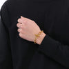 Simple Style Classic Style Geometric 304 Stainless Steel 18K Gold Plated Bracelets In Bulk