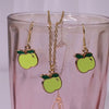 304 Stainless Steel Simple Style Classic Style Plating Fruit Jewelry Set