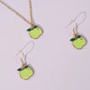 304 Stainless Steel Simple Style Classic Style Plating Fruit Jewelry Set