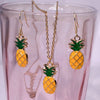 304 Stainless Steel Simple Style Classic Style Plating Fruit Jewelry Set