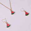 304 Stainless Steel Simple Style Classic Style Plating Fruit Jewelry Set