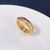 304 Stainless Steel Titanium Steel 18K Gold Plated Simple Style Classic Style Commute Inlay Sun Star Moon Zircon Rings