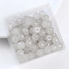 30pcs 8 * 6mm 8 * 7mm Hole 1~1.9mm Glass Solid Color Beads