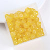 30pcs 8 * 6mm 8 * 7mm Hole 1~1.9mm Glass Solid Color Beads
