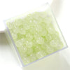 30pcs 8 * 6mm 8 * 7mm Hole 1~1.9mm Glass Solid Color Beads