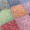 50 PCS/Package Diameter 7 Mm Glass Square Beads