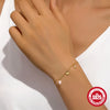 925 Sterling Silver Cable Chain Bracelets Simple Style