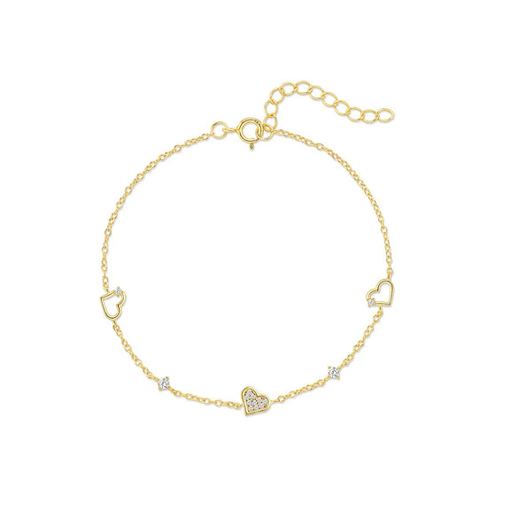 925 Sterling Silver Cable Chain Bracelets Simple Style