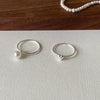Sweet Heart Shape Sterling Silver Open Rings Rings In Bulk