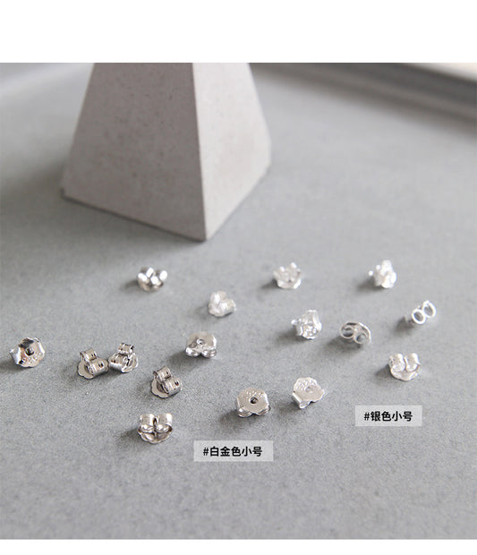 Korean Geometric Sterling Silver Earplugs Accessories Wholesale