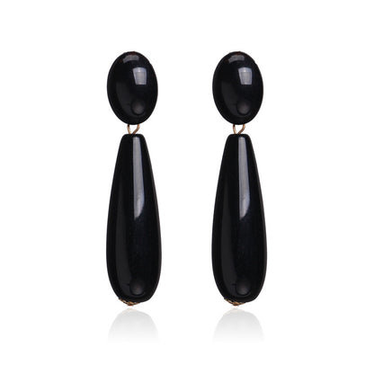 1 Pair Fashion Water Droplets Arylic Drop Earrings