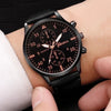 Basic Round Buckle Quartz Women's Watches