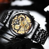 Business Round Double Side Snaps Quartz Men's Watches
