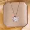 Lady Animal Flower Artificial Pearl Titanium Steel Copper Plating Inlay Zircon Pendant Necklace