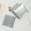 Flip gift imitation leather PU jewelry packaging bag snap bag necklace ring storage bag directly from the manufacturer