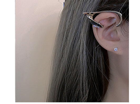 1 Pair Modern Style Geometric Plating Inlay Alloy Artificial Gemstones Drop Earrings