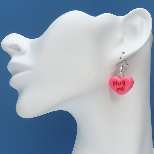 1 Pair Sweet Heart Shape Plastic Ear Hook
