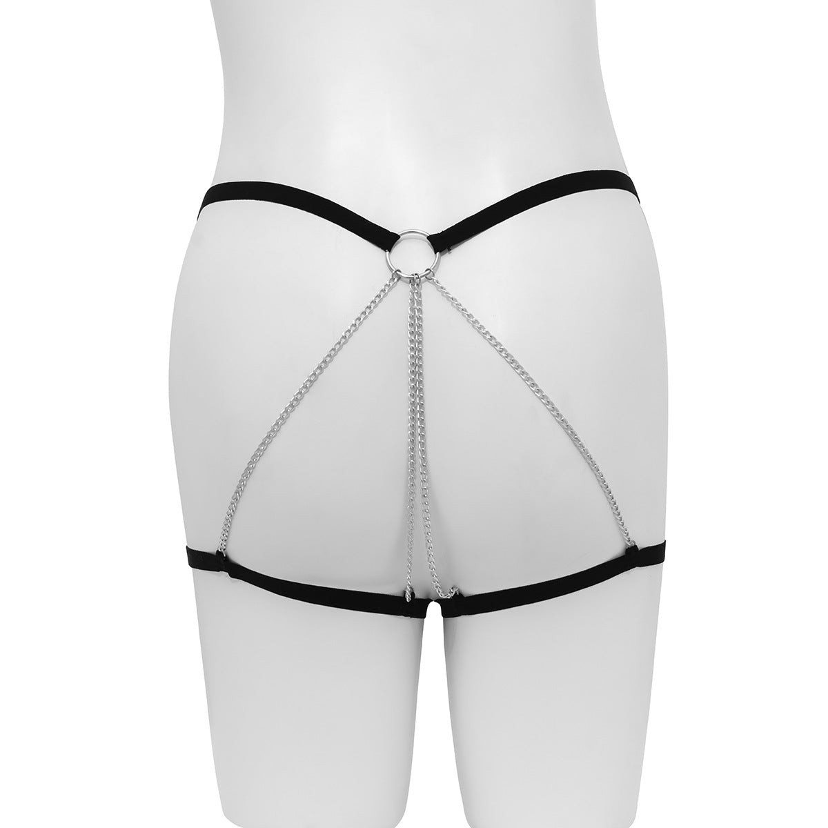 1 Piece Fashion Bow Knot Cloth Lace Artificial Rhinestones Women's Body Chain