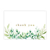 wholesale green plant thank you card 4x6 inch gift card gift packaging greeting card bouquet insert decoration
