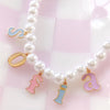 Letter Text Number Stainless Steel Necklaces