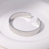 Unisex Stainless Steel Electroplating Bangles