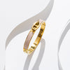 Ellipse Titanium Steel Electroplating Bangles