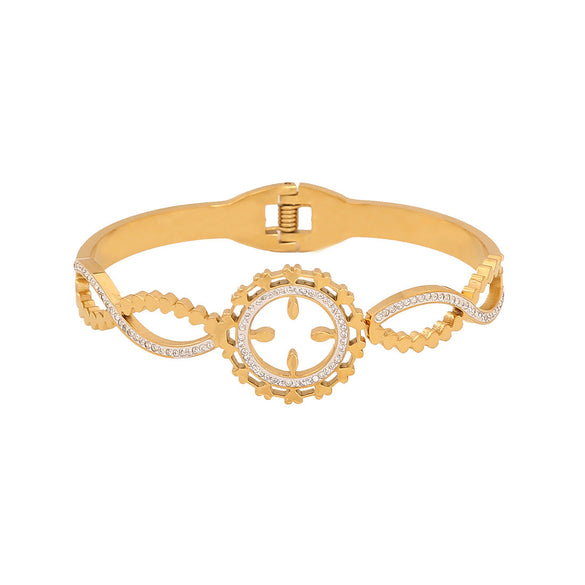 Fashion Stainless Steel Electroplating Bangles