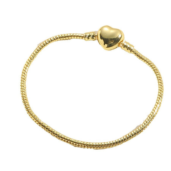 popular love cylindrical lock metal texture bracelet women's ins style OT buckle copper color-preserving electroplating bracelet