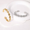 Expressive Eye Stainless Steel Electroplating Bangles
