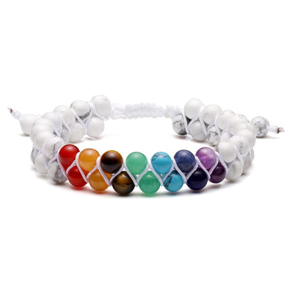 Ig Style Simple Style Round Natural Stone Bracelets In Bulk