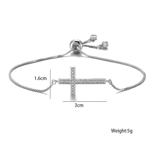 New Product Classic Cross Bracelet Adjustable Jewelry