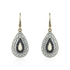 1 Pair Retro Water Droplets Alloy Plating Women's Drop Earrings