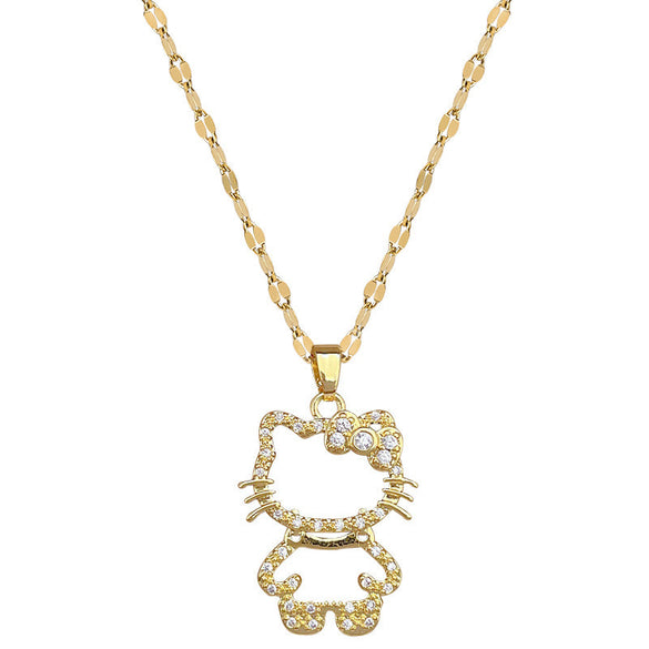 Moon Geometric Stainless Steel Stainless Steel Necklaces