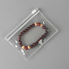 Portable Small Jewelry Earrings Bracelet Storage and Finishing Transparent Plastic PVC Ziplock Bag Jewelry INS Sealed Bag